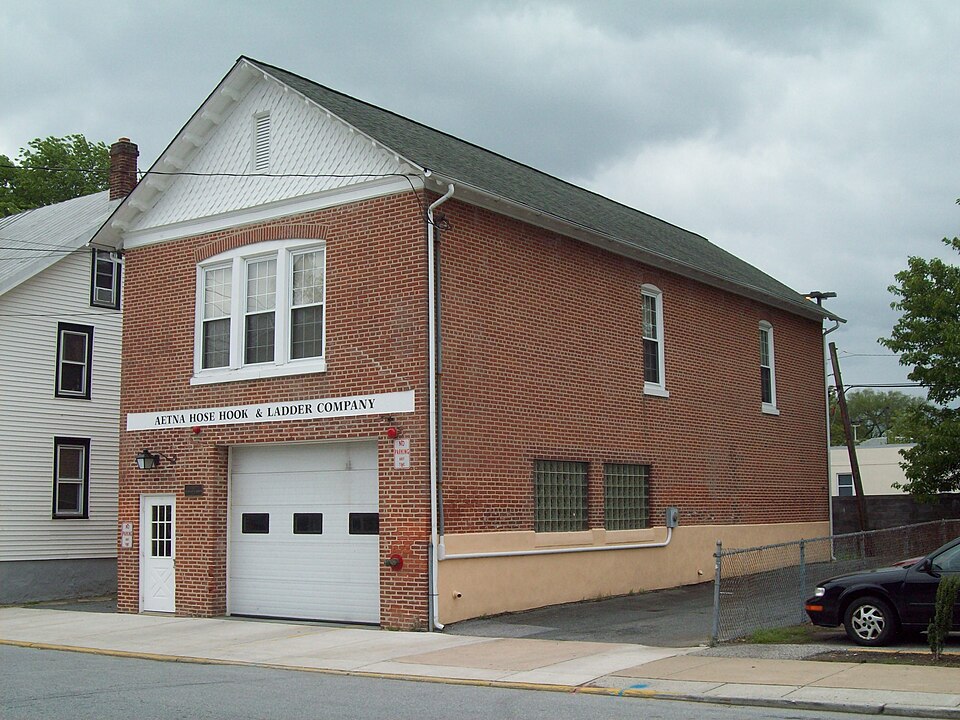 Photograph of Aetna Hose, Hook and Ladder Company Fire Station No. 1