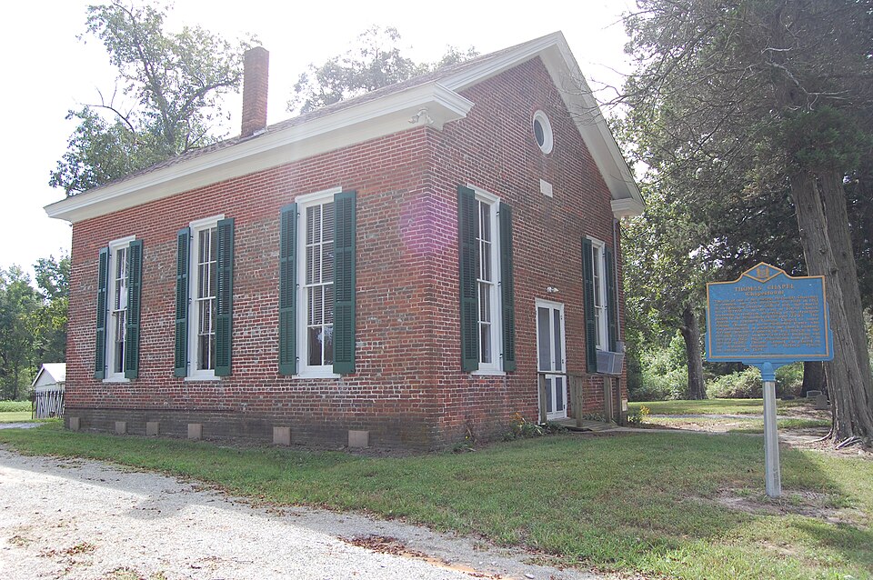 Photograph of Thomas' Methodist Episcopal Chapel