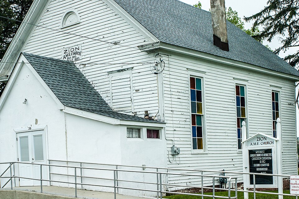 Photograph of Zion African Methodist Episcopal Church