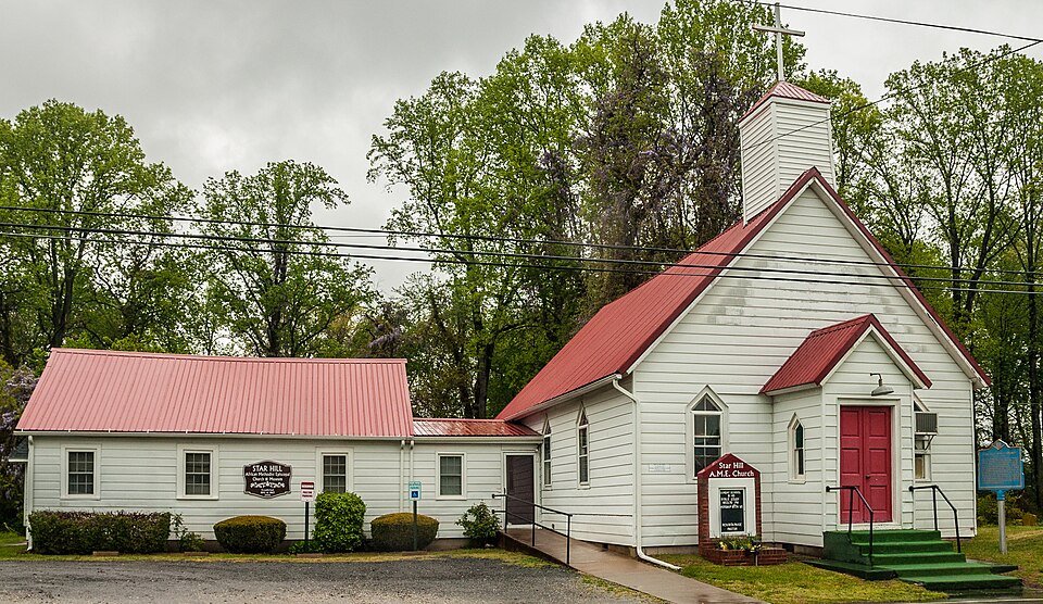 Photograph of Star Hill AME Church