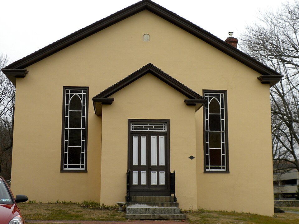 Photograph of Mount Pleasant Methodist Episcopal Church and Parsonage
