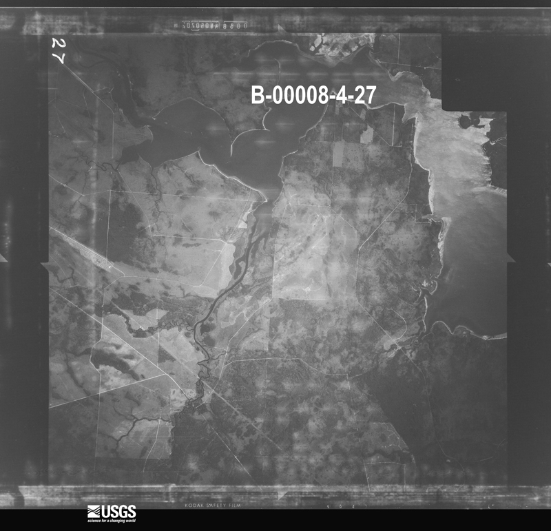 U.S. Geological Survey aerial photograph, 1968-03-02, scale 1:119197