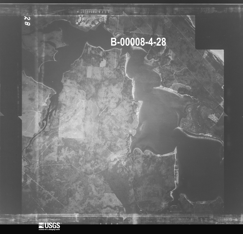 U.S. Geological Survey aerial photograph, 1968-03-02, scale 1:119197