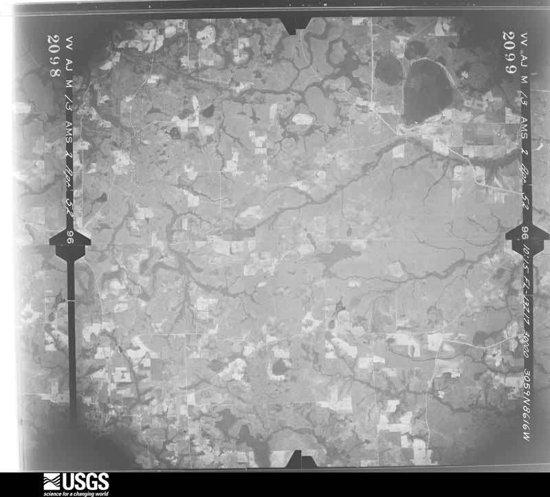 U.S. Geological Survey aerial photograph, 1952-04-02, scale 1:69000