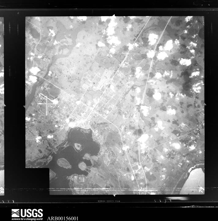 U.S. Geological Survey aerial photograph, 1968-06-15, scale 1:121473