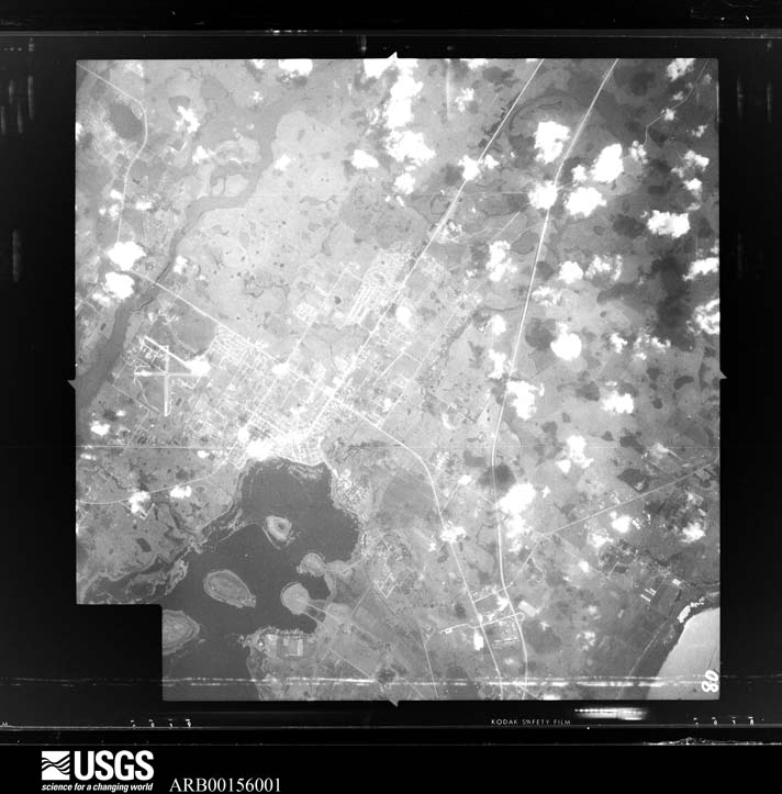 U.S. Geological Survey aerial photograph, 1968-06-15, scale 1:121473