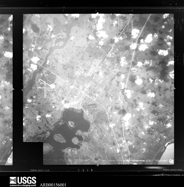 U.S. Geological Survey aerial photograph, 1968-06-15, scale 1:121473
