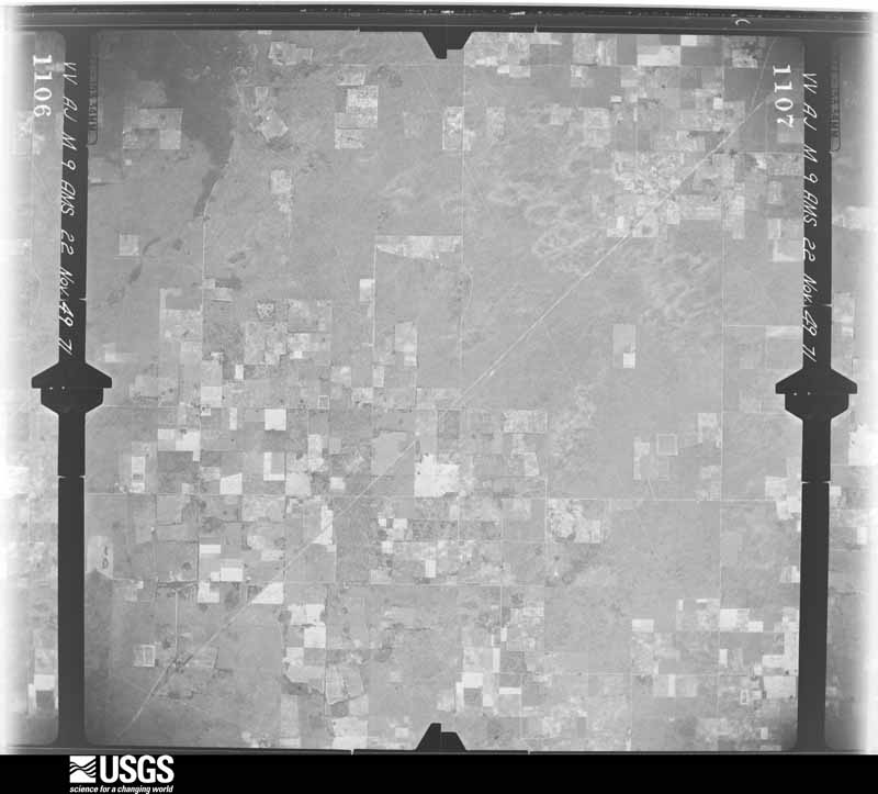U.S. Geological Survey aerial photograph, 1949-11-22, scale 1:60000