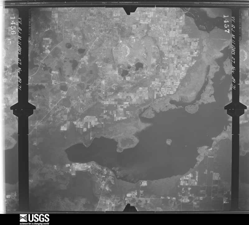 U.S. Geological Survey aerial photograph, 1949-11-27, scale 1:60000