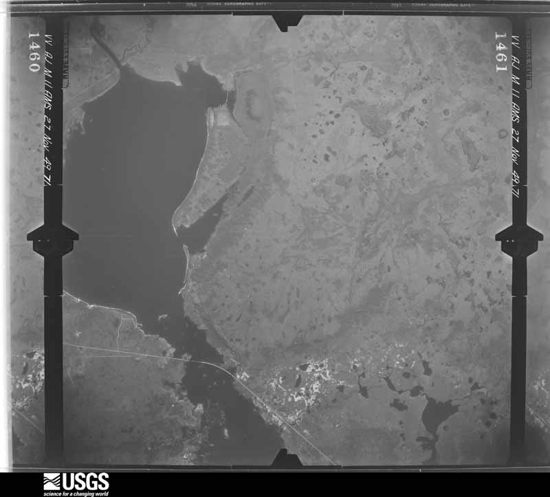 U.S. Geological Survey aerial photograph, 1949-11-27, scale 1:60000