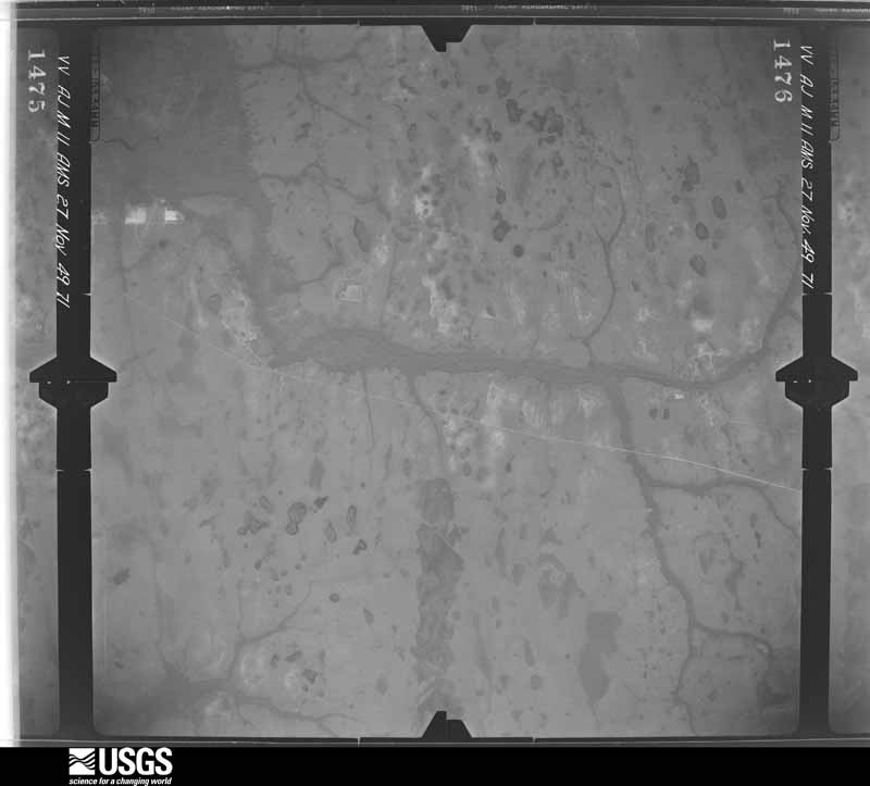 U.S. Geological Survey aerial photograph, 1949-11-27, scale 1:60000