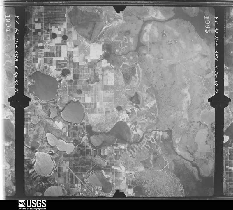 U.S. Geological Survey aerial photograph, 1950-04-06, scale 1:60000