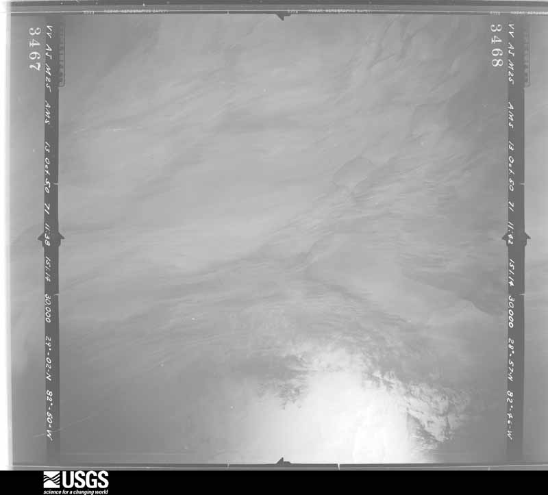 U.S. Geological Survey aerial photograph, 1950-10-13, scale 1:60000