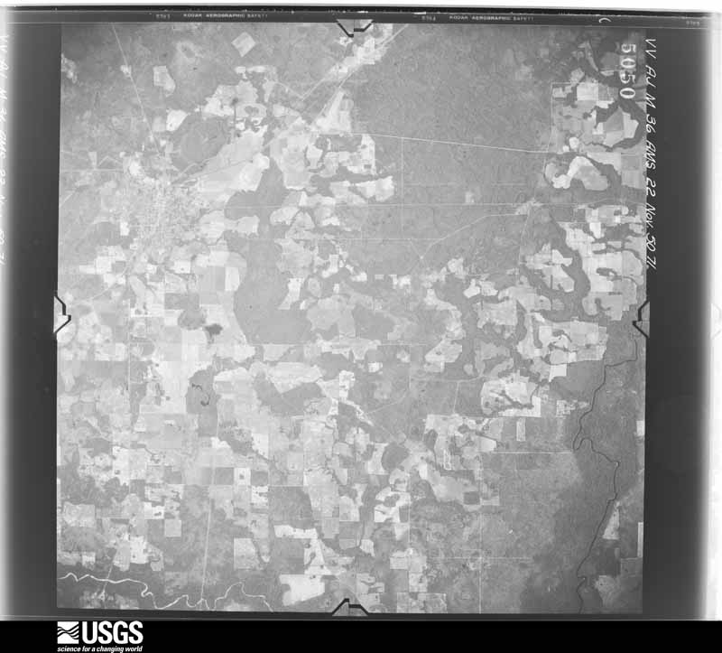 U.S. Geological Survey aerial photograph, 1950-11-22, scale 1:59000