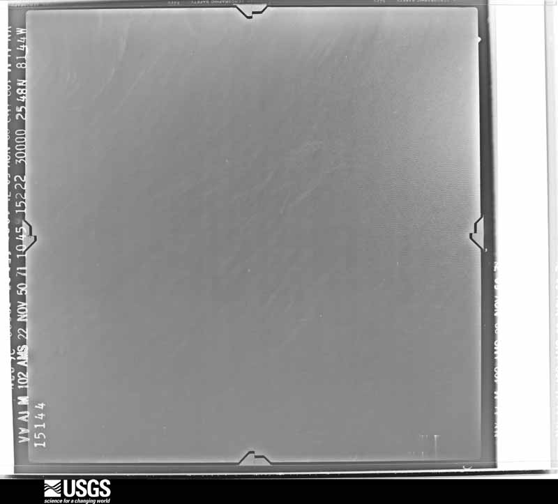 U.S. Geological Survey aerial photograph, 1950-11-22, scale 1:60000