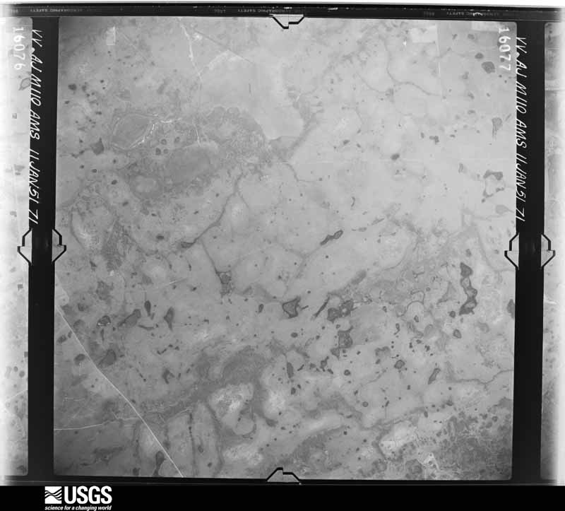U.S. Geological Survey aerial photograph, 1951-01-11, scale 1:57000