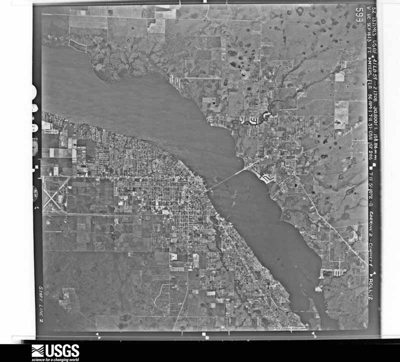 U.S. Geological Survey aerial photograph, 1959-02-04, scale 1:62349