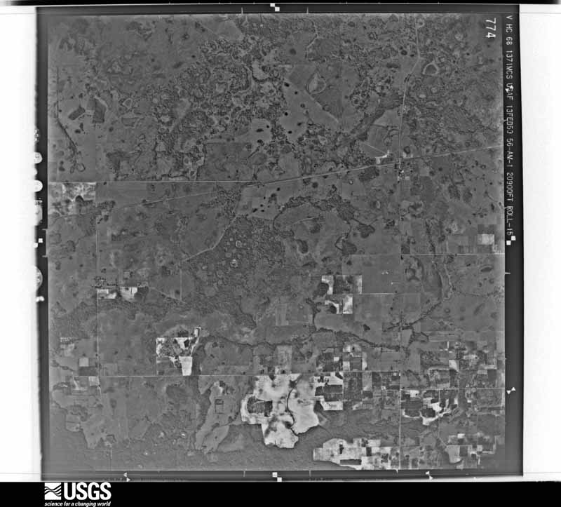 U.S. Geological Survey aerial photograph, 1959-02-13, scale 1:47663