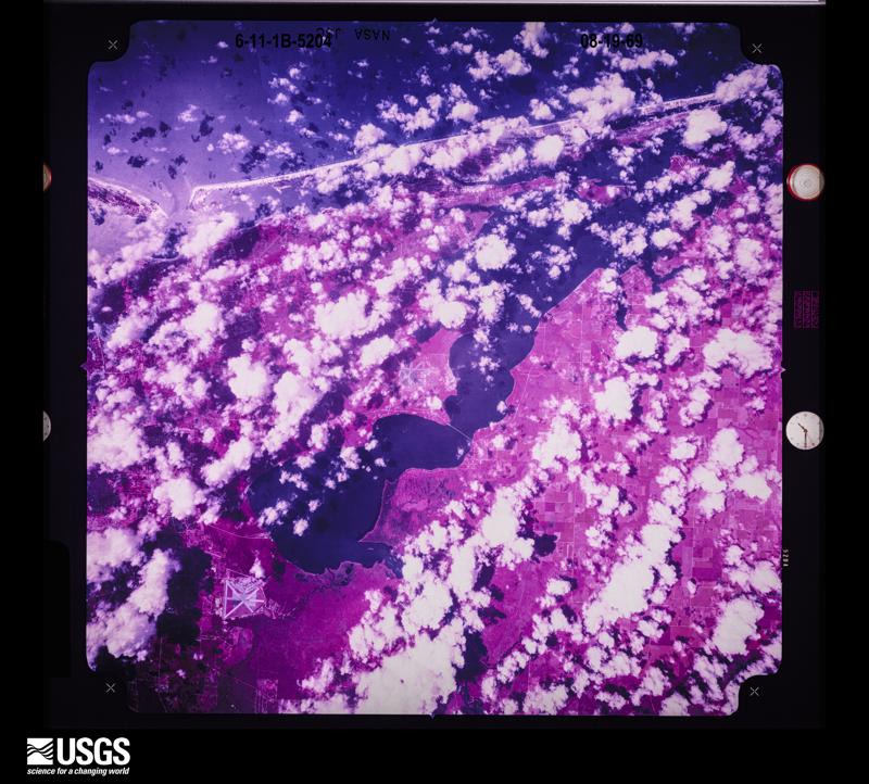 U.S. Geological Survey aerial photograph, 1969-08-19, scale 1:126377