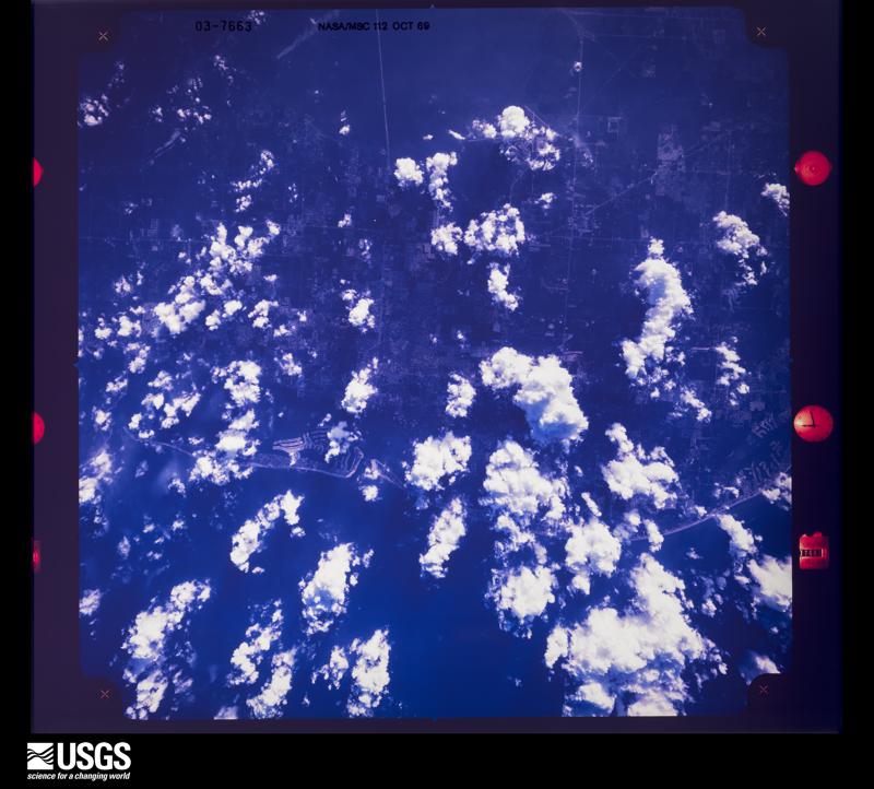 U.S. Geological Survey aerial photograph, 1969-10-14, scale 1:123241