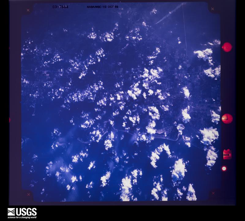 U.S. Geological Survey aerial photograph, 1969-10-14, scale 1:123241