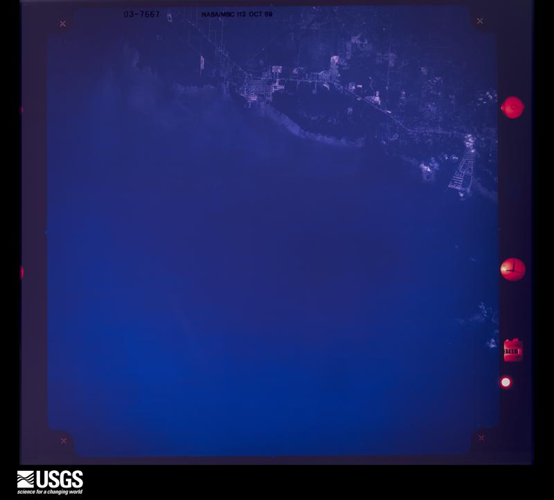 U.S. Geological Survey aerial photograph, 1969-10-14, scale 1:123241