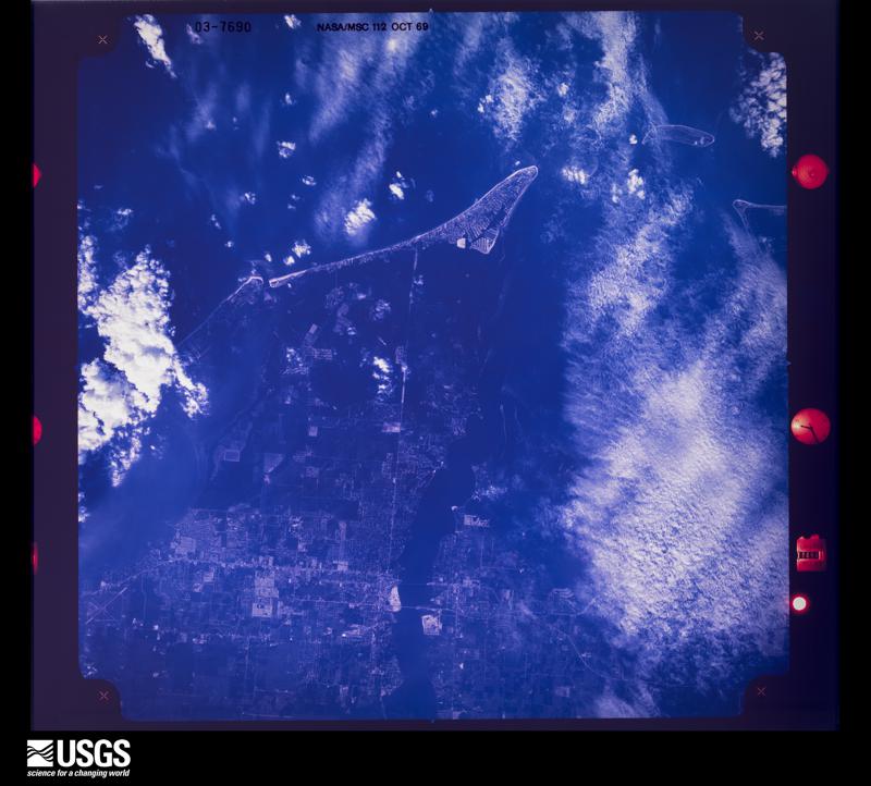 U.S. Geological Survey aerial photograph, 1969-10-14, scale 1:125906