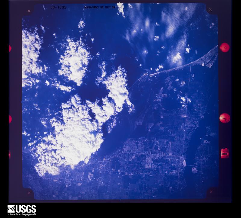 U.S. Geological Survey aerial photograph, 1969-10-14, scale 1:124783