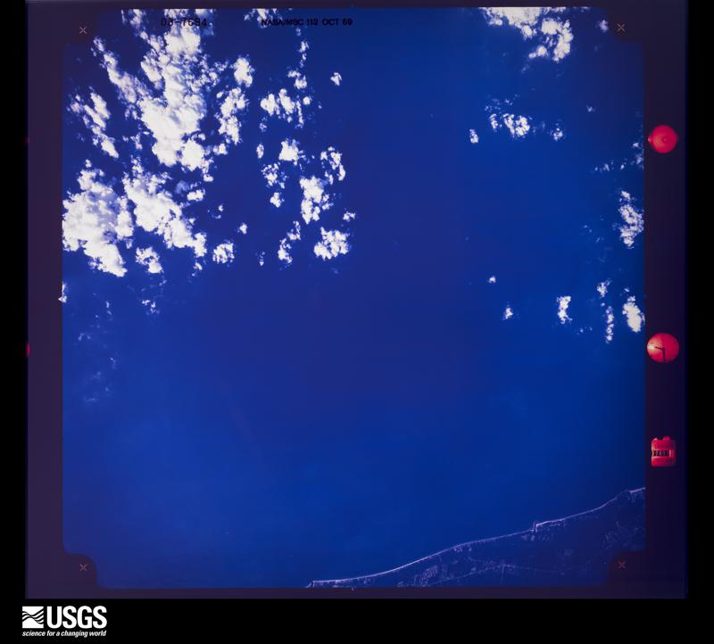 U.S. Geological Survey aerial photograph, 1969-10-14, scale 1:124783