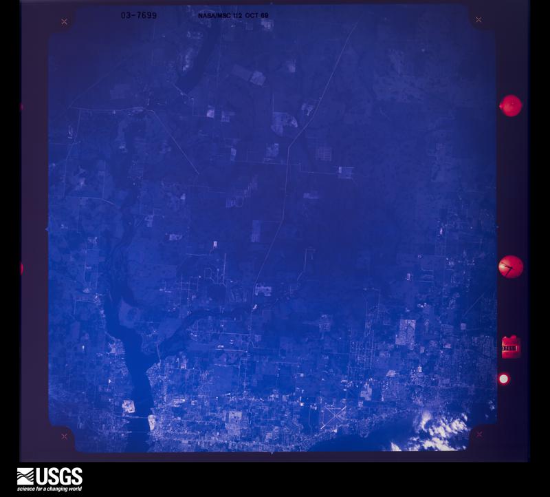 U.S. Geological Survey aerial photograph, 1969-10-14, scale 1:125347