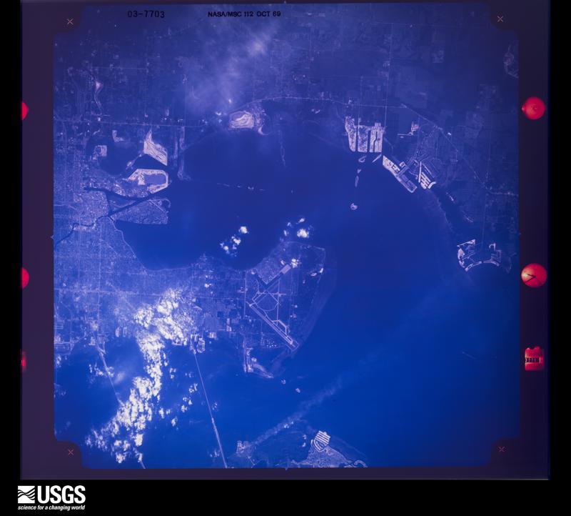 U.S. Geological Survey aerial photograph, 1969-10-14, scale 1:128080