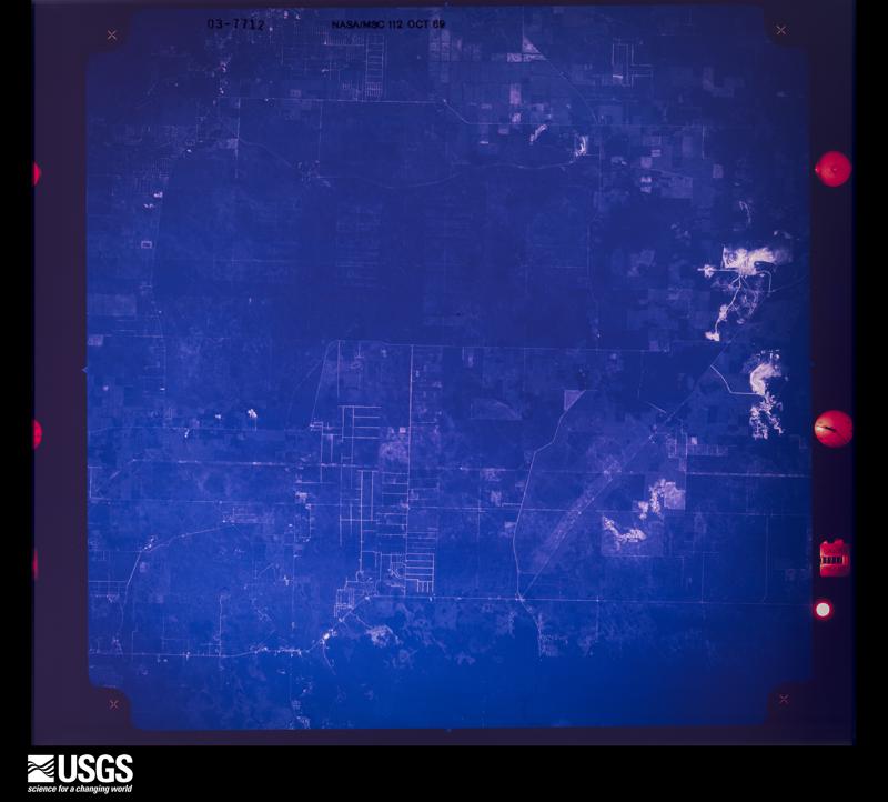 U.S. Geological Survey aerial photograph, 1969-10-14, scale 1:128080