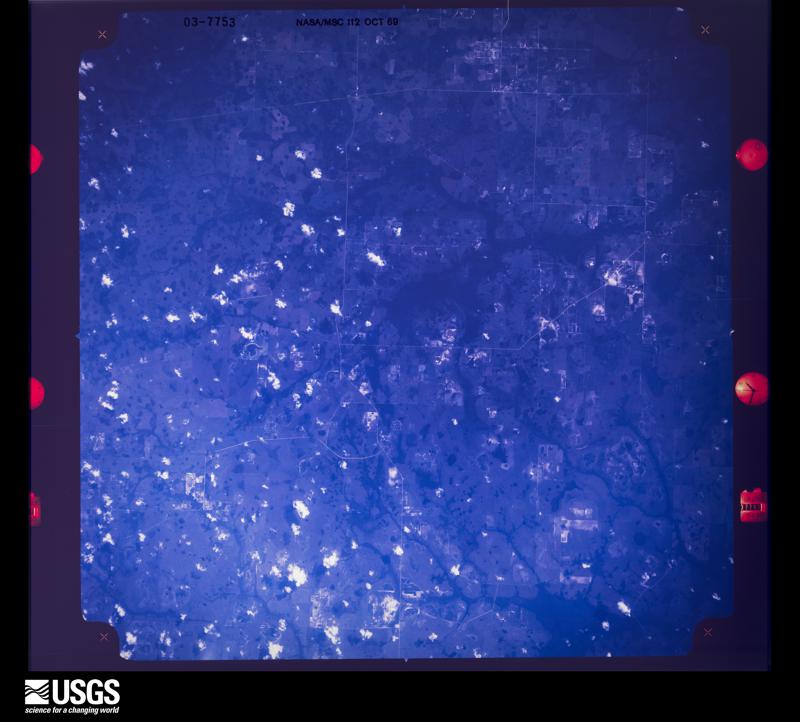U.S. Geological Survey aerial photograph, 1969-10-14, scale 1:123718