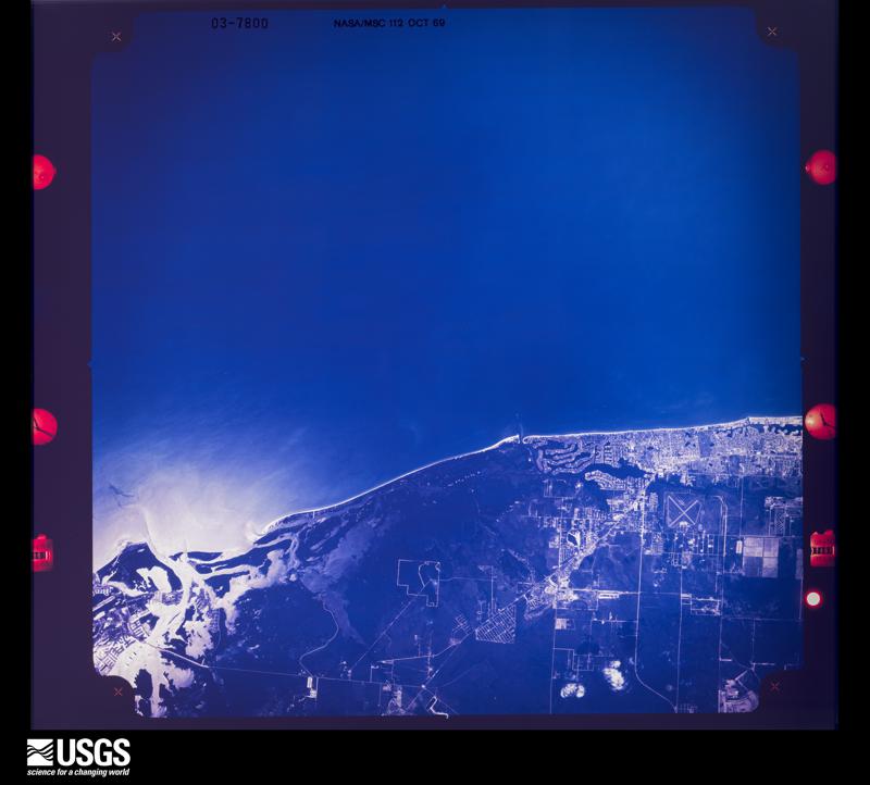U.S. Geological Survey aerial photograph, 1969-10-14, scale 1:127227