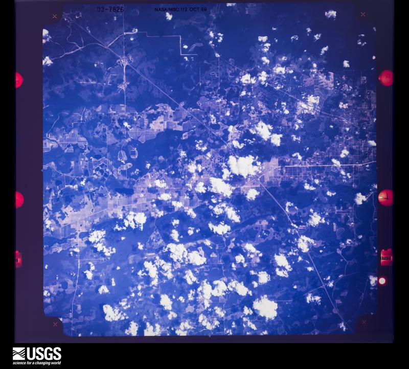 U.S. Geological Survey aerial photograph, 1969-10-14, scale 1:125583