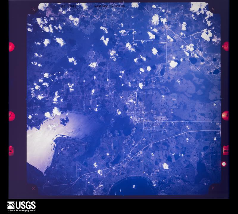 U.S. Geological Survey aerial photograph, 1969-10-14, scale 1:124594