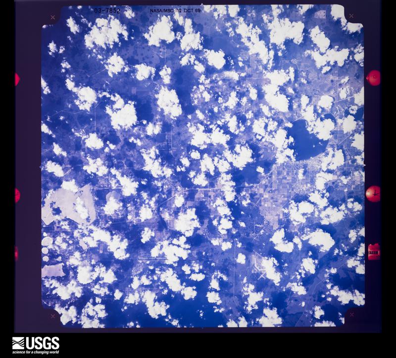U.S. Geological Survey aerial photograph, 1969-10-14, scale 1:125742