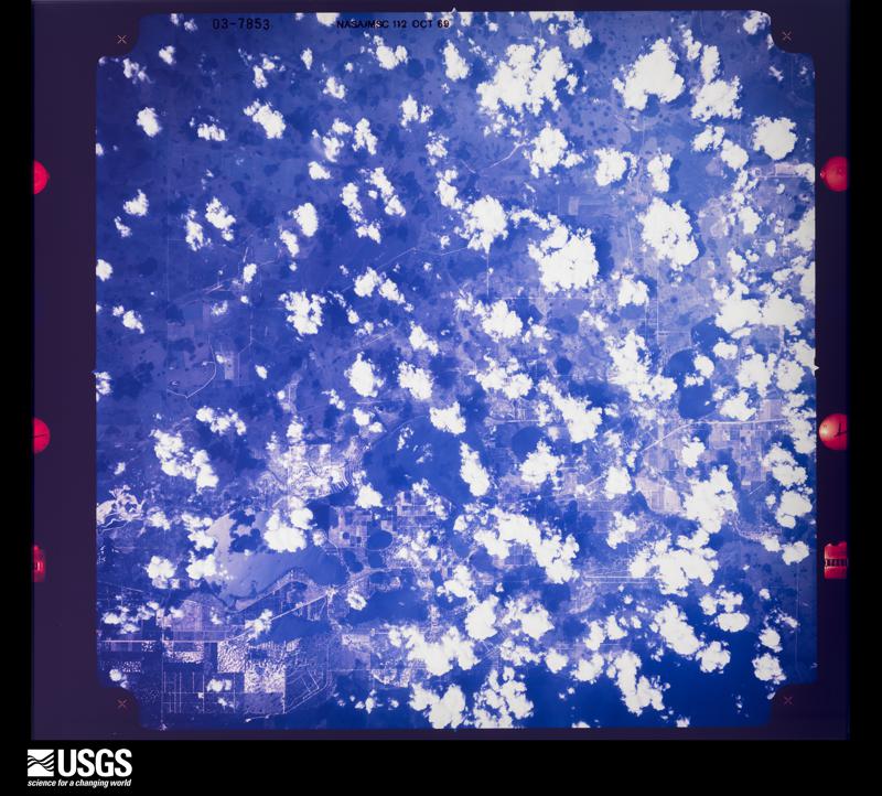 U.S. Geological Survey aerial photograph, 1969-10-14, scale 1:125742