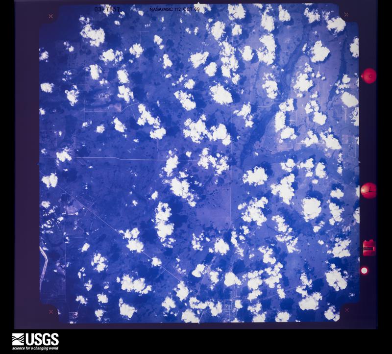 U.S. Geological Survey aerial photograph, 1969-10-14, scale 1:126244