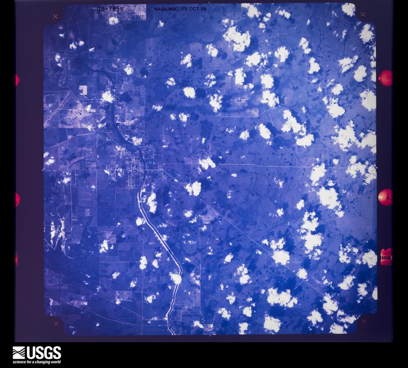 U.S. Geological Survey aerial photograph, 1969-10-14, scale 1:126244