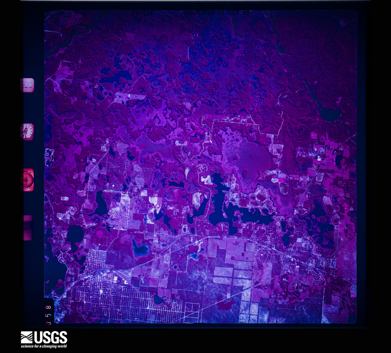 U.S. Geological Survey aerial photograph, 1969-10-14, scale 1:67300
