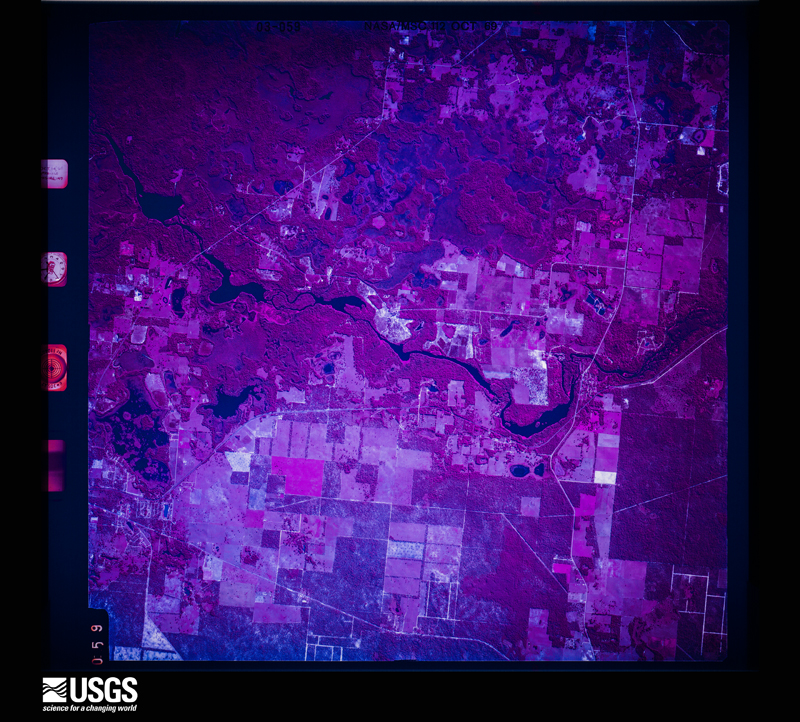 U.S. Geological Survey aerial photograph, 1969-10-14, scale 1:67300