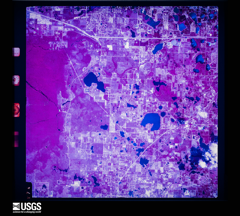U.S. Geological Survey aerial photograph, 1969-10-14, scale 1:65696