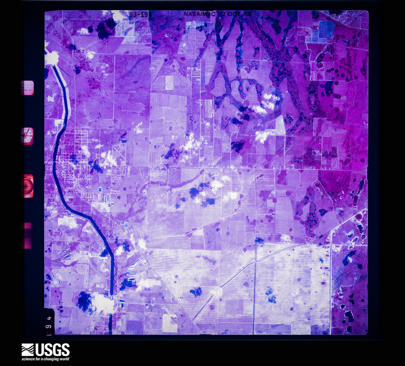 U.S. Geological Survey aerial photograph, 1969-10-14, scale 1:66435