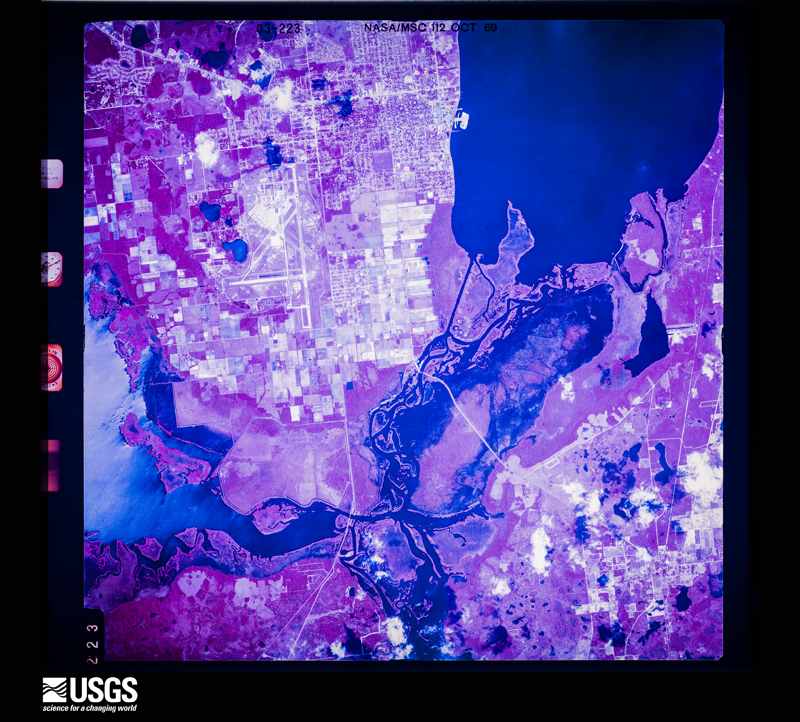 U.S. Geological Survey aerial photograph, 1969-10-14, scale 1:67299