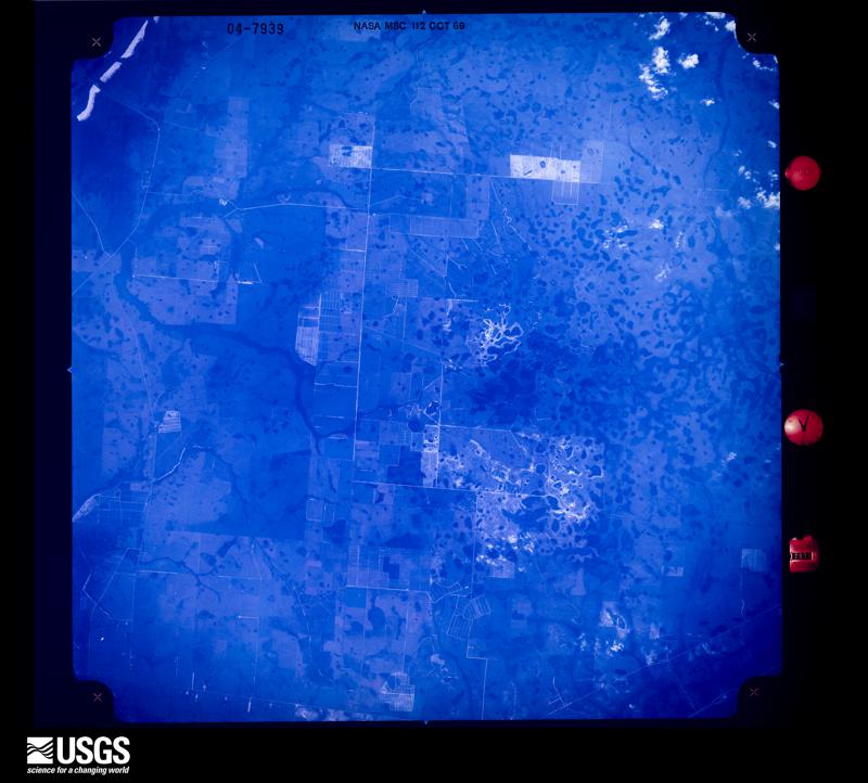 U.S. Geological Survey aerial photograph, 1969-10-15, scale 1:122075