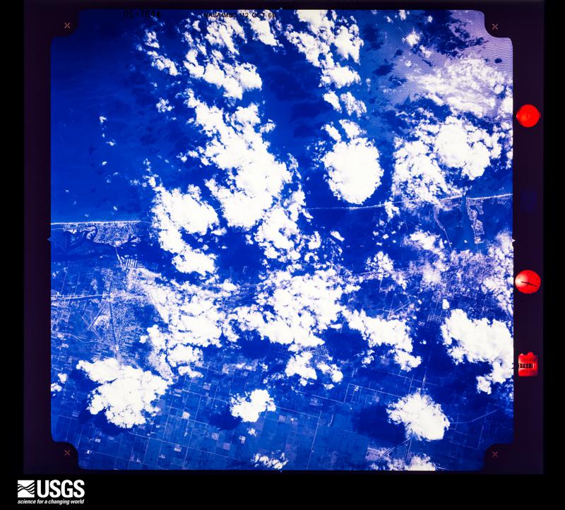 U.S. Geological Survey aerial photograph, 1969-10-13, scale 1:122713