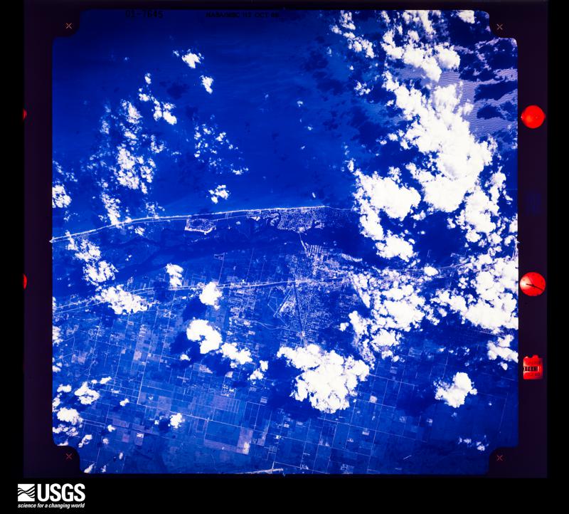 U.S. Geological Survey aerial photograph, 1969-10-13, scale 1:122713