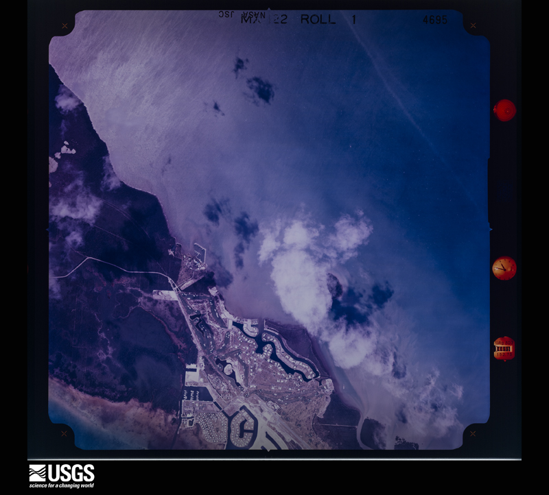 U.S. Geological Survey aerial photograph, 1970-03-09, scale 1:23913