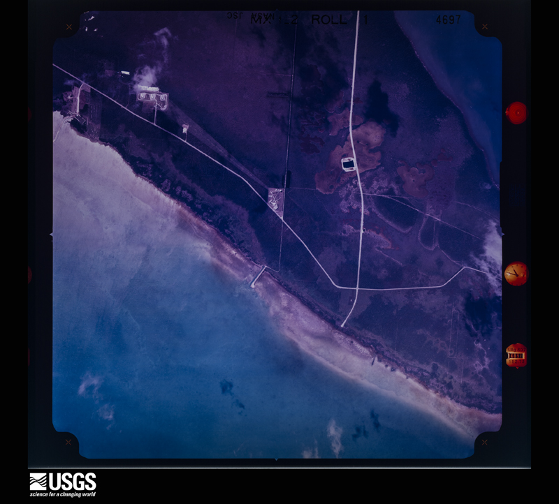 U.S. Geological Survey aerial photograph, 1970-03-09, scale 1:23913